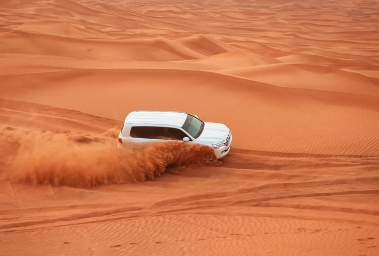 Dune Bashing Red Sand